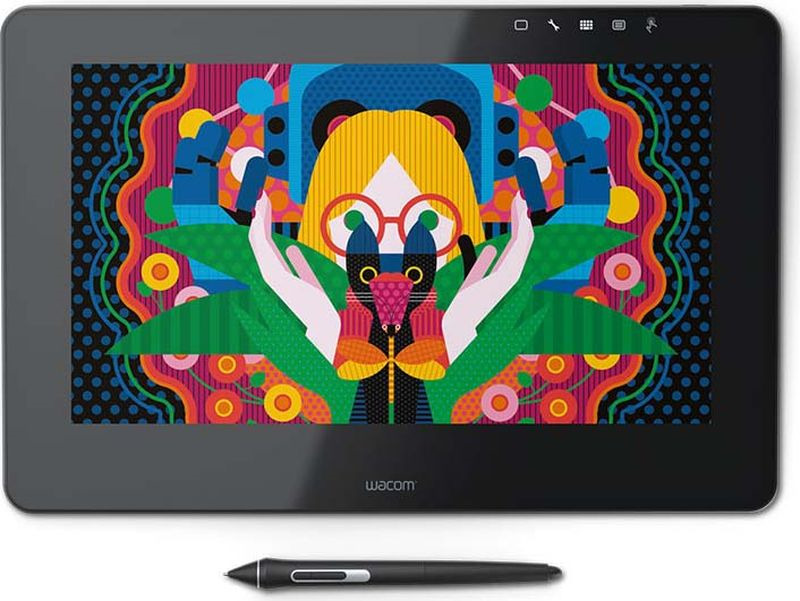 Графический планшет Wacom Cintiq Pro 13 FHD LP, цвет: черный
