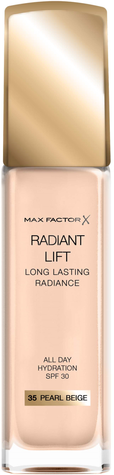 фото Тональная основа Max Factor Radiant Lift Long Lasting Radiance Pearl beige, тон №35