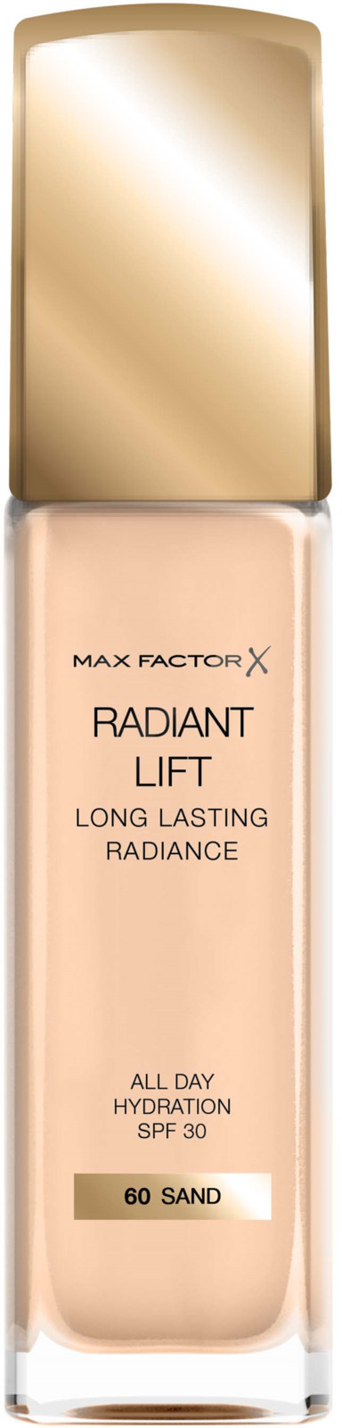 фото Тональная основа Max Factor Radiant Lift Long Lasting Radiance Sand, тон №60