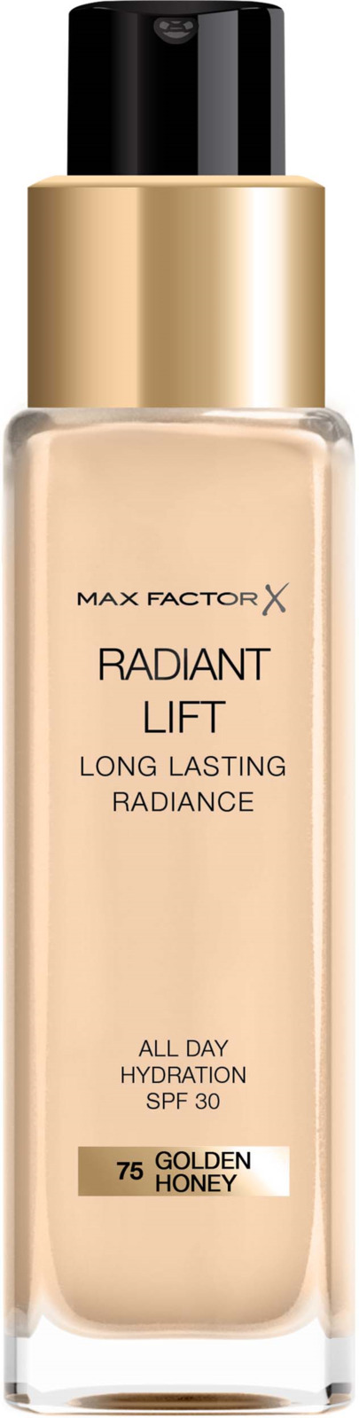 фото Тональная основа Max Factor Radiant Lift Long Lasting Radiance Golden honey, тон №75