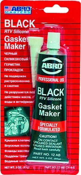 Герметик прокладок Abro, черный, 85 г