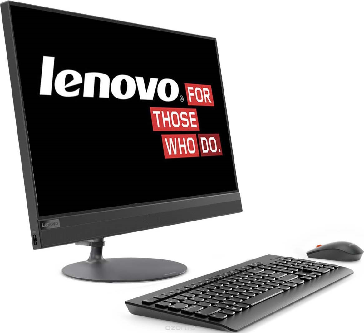 фото 23.8" Моноблок Lenovo IdeaCentre 520-24IKU (F0D200DVRK), черный