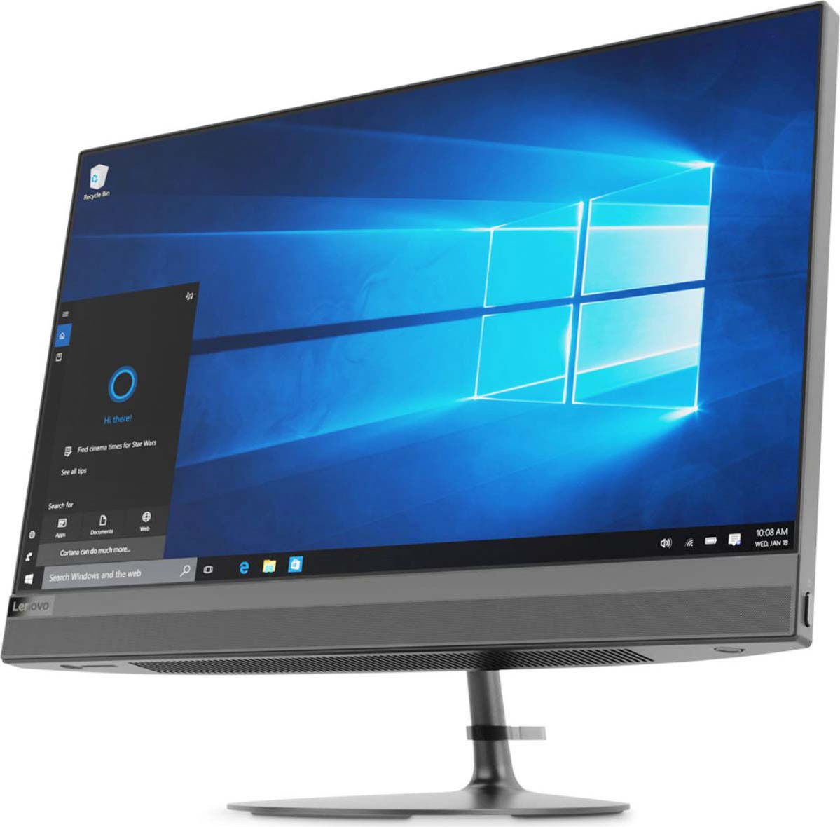 фото Моноблок Lenovo IdeaCentre 520-27ICB, F0DE004NRK, 27", серый