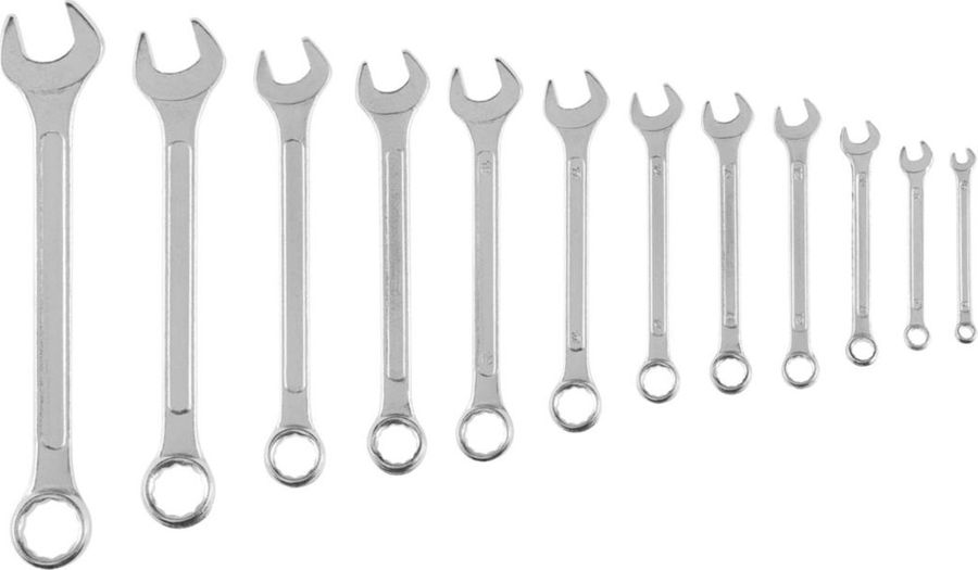 Набор ключей Top Tools, комбинированные, 6-22 мм, 12 шт