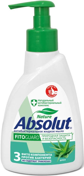 фото Жидкое мыло Absolut FitoGuard Алоэ 498-5066, 500 мл Absolut joy