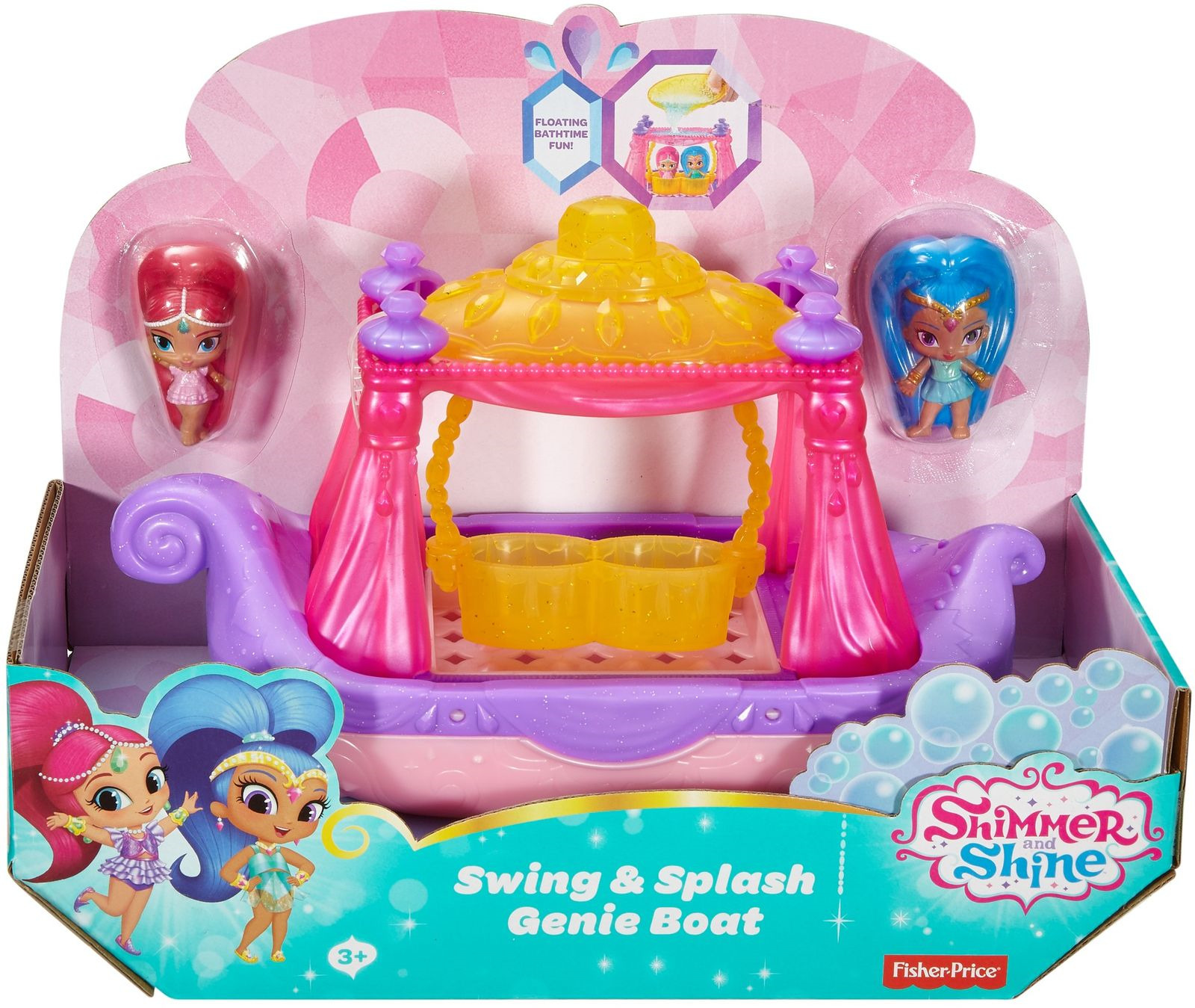 фото Shimmer & Shine Игровой набор Волшебная лодочка для джинников Shimmer & shine / шиммер и шайн