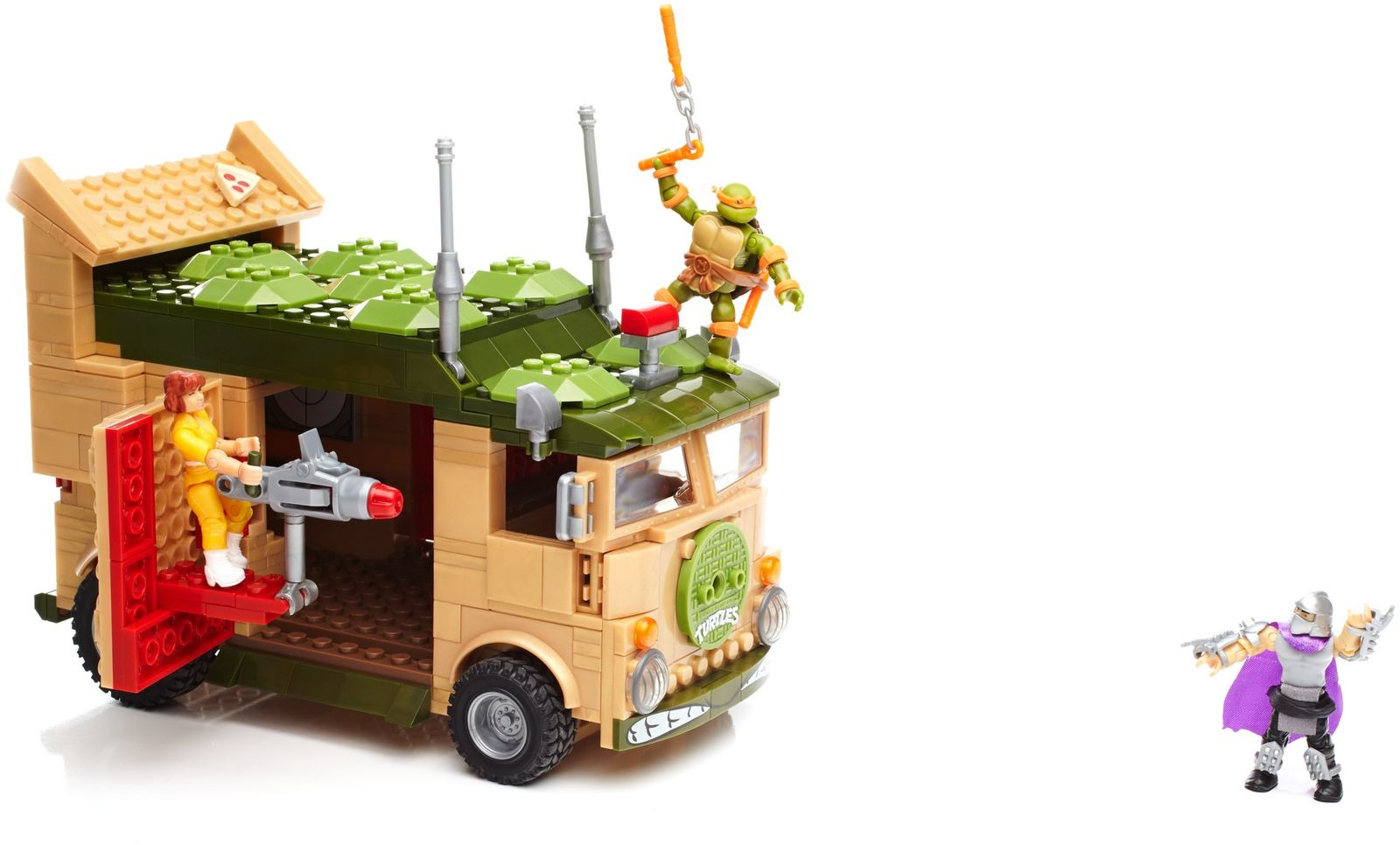 фото Mega Construx TMNT Конструктор Черепашки Ниндзя Черепаший автобус Mega bloks/mega construx