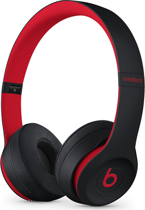 фото Беспроводные наушники Beats Solo3 Wireless Decade Collection, черный, красный