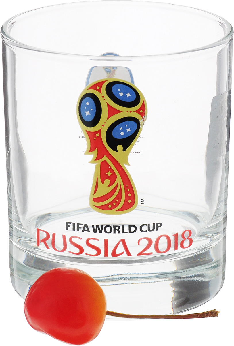 фото Стакан низкий FIFA "Исланд. Эмблема", 300 мл, 2 шт Fifa world cup russia