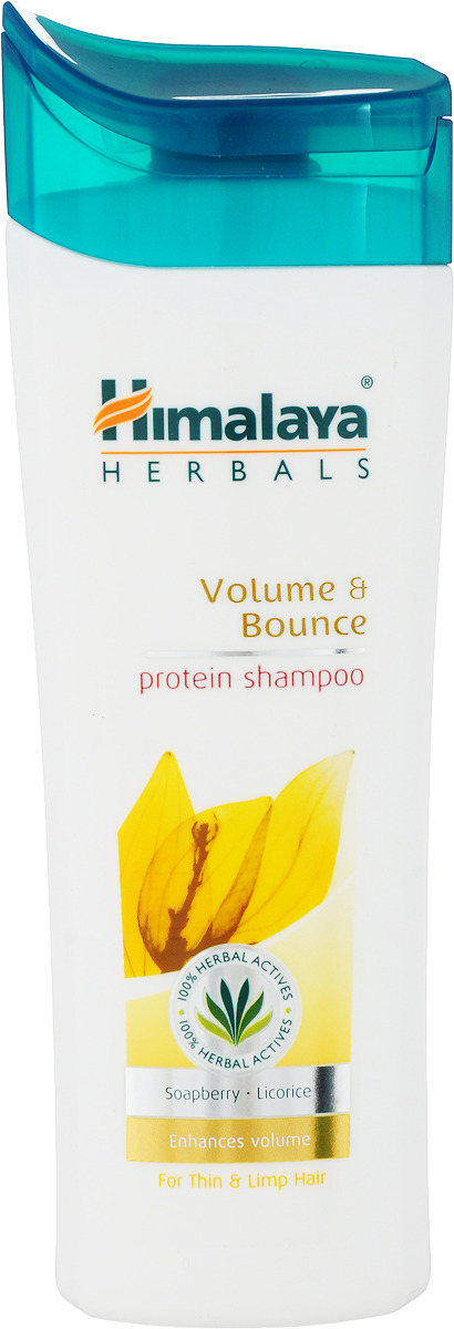 фото Himalaya Herbals Шампунь "Объем и упругость", с протеинами, для жирных волос, 200 мл