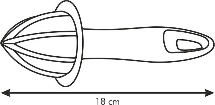 фото Соковыжималка для цитрусовых Tescoma "Presto", длина 18 см