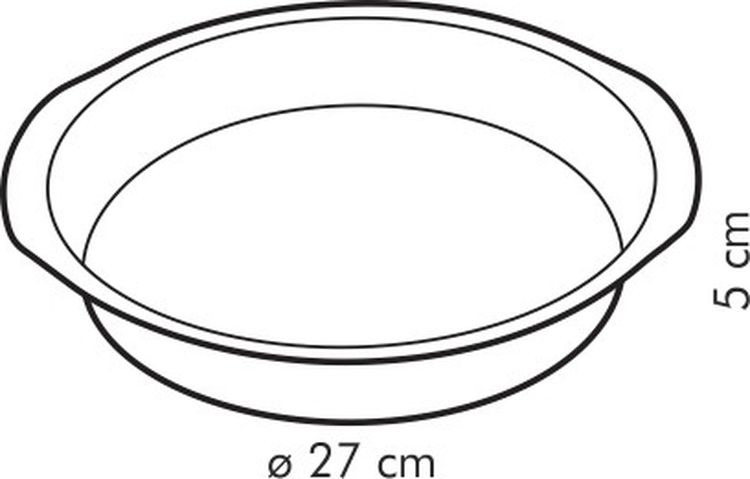 фото Форма для выпечки пирога "Tescoma", диаметр 27 см. 623102