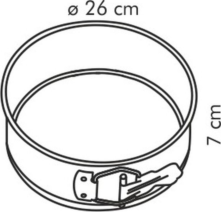 фото Форма для выпечки "Tescoma", диаметр 26 см. 623258