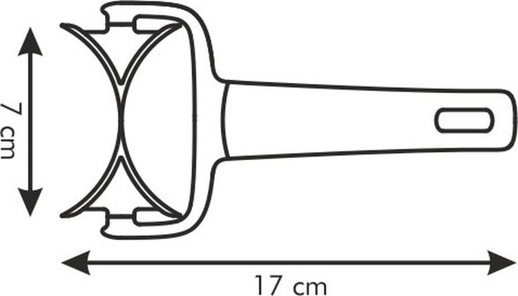 фото Нож для теста Tescoma "Delicia", длина 17 см. 630040
