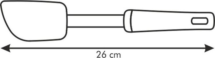 фото Шпатель Tescoma "Delicia", силиконовый, длина 27 см