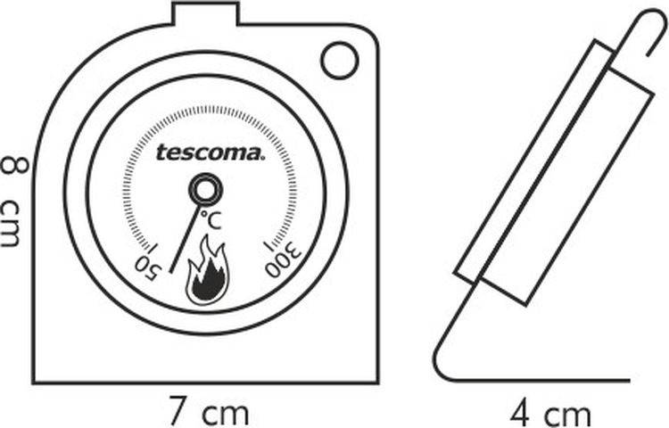 фото Термометр для духовки "Gradius". 636154 Tescoma
