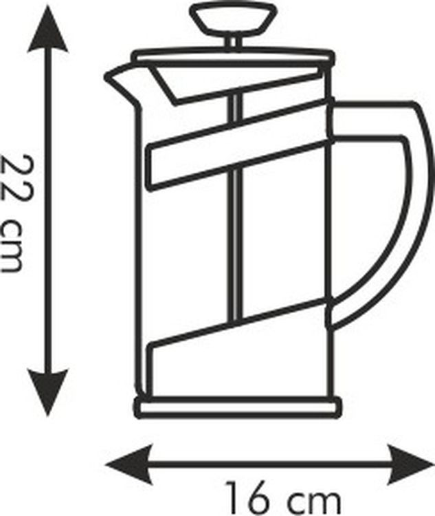 фото Френч-пресс Tescoma "Teo", 1 л