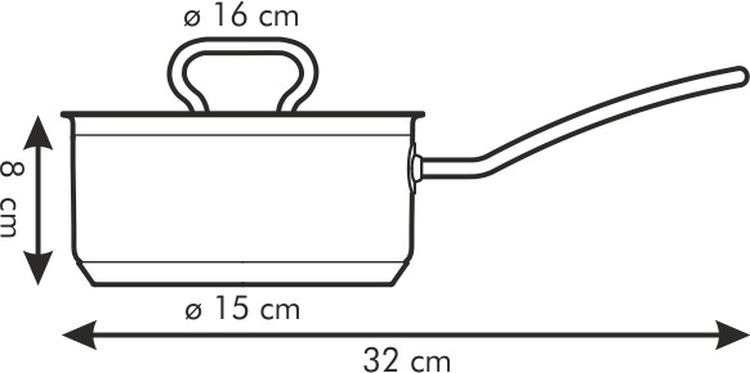 фото Ковш Tescoma "Home Profi" с крышкой, 1,5 л