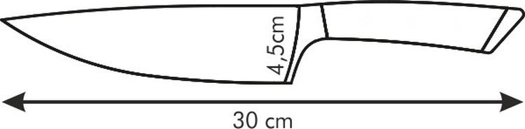 фото Нож кулинарный Tescoma "Azza", длина лезвия 16 см