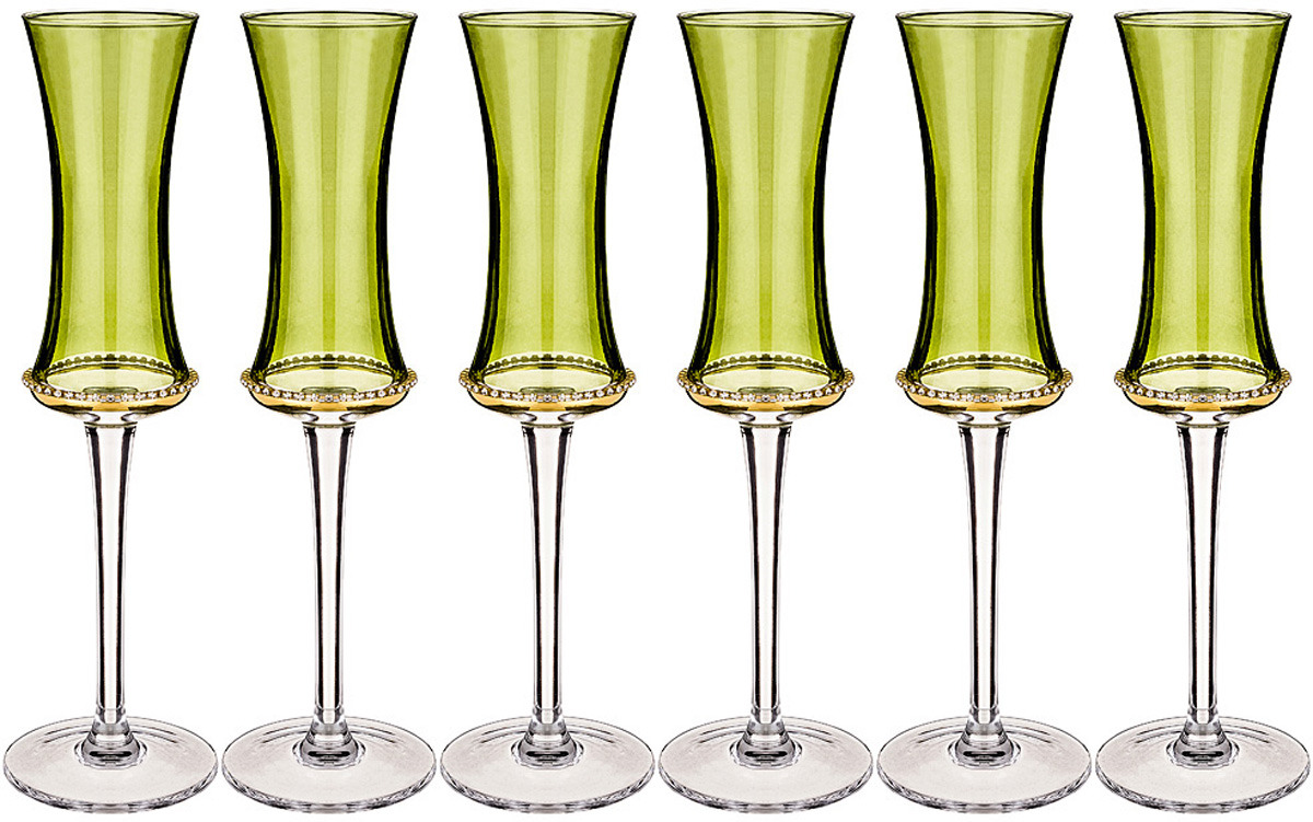 фото Набор бокалов для шампанского Муза "Тоскана", 130 мл, 6 шт
