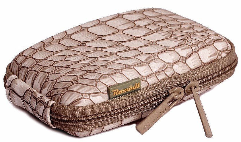 фото Чехол Roxwill C10 croco для компактных фотокамер, beige