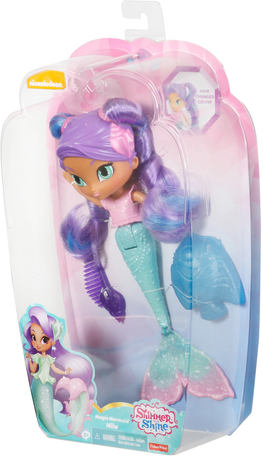 фото Shimmer & Shine Кукла Радужные русалочки цвет волос фиолетовый DTK61_DTK72 Shimmer & shine / шиммер и шайн