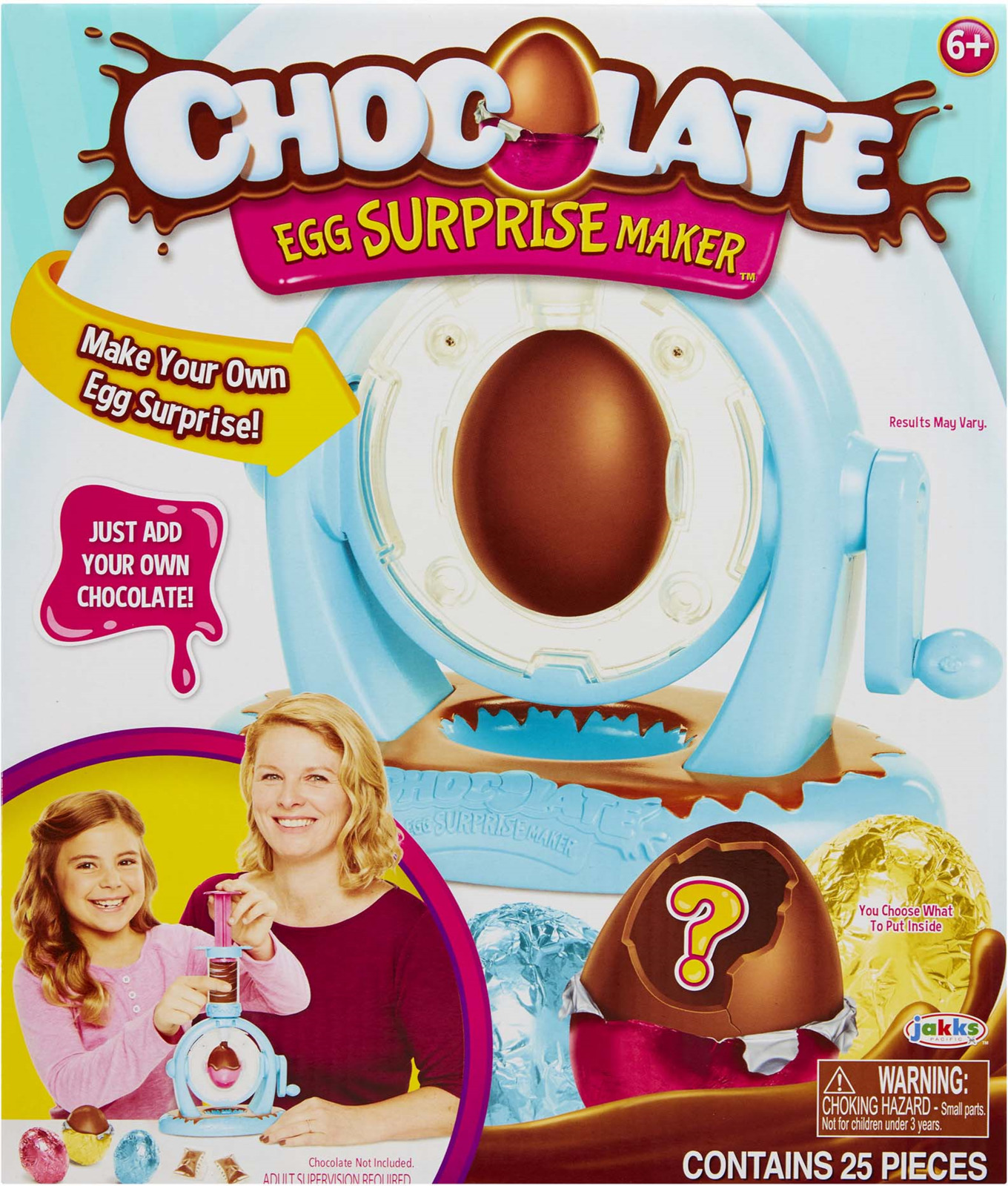 фото Chocolate Egg Surprise Maker Набор для изготовления шоколадного яйца с сюрпризом