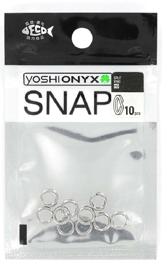 Заводное кольцо Yoshi Onyx Split Ring HD, 23 кг, 0,8 х 6 мм, 10 шт