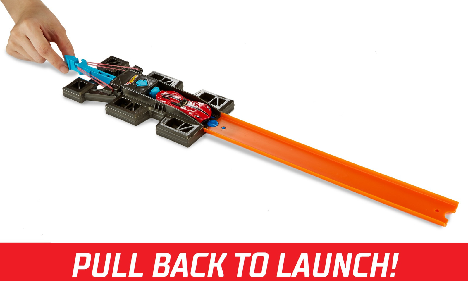 фото Hot Wheels Track Builder Дополнительный блок для конструктора трасс Launch It