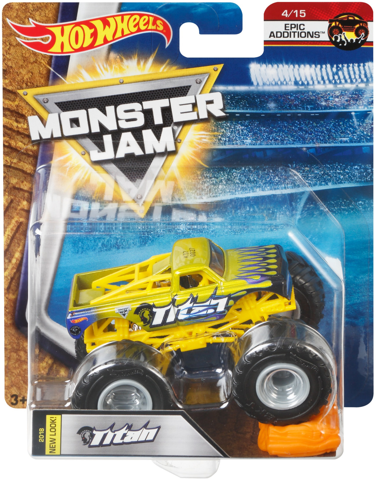 фото Hot Wheels Monster Jam Машинка Titan