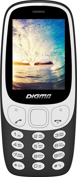 фото Мобильный телефон Digma Linx N331 2G, черный