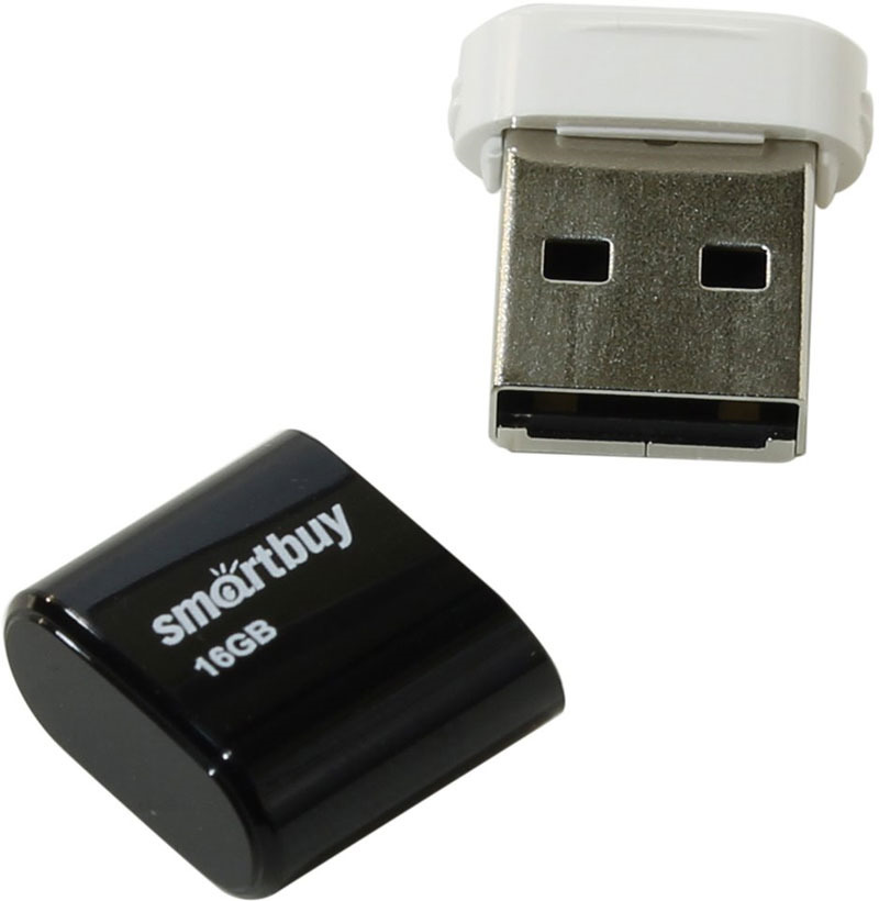 фото USB флеш-накопитель Smartbuy Lara 16GB, Black