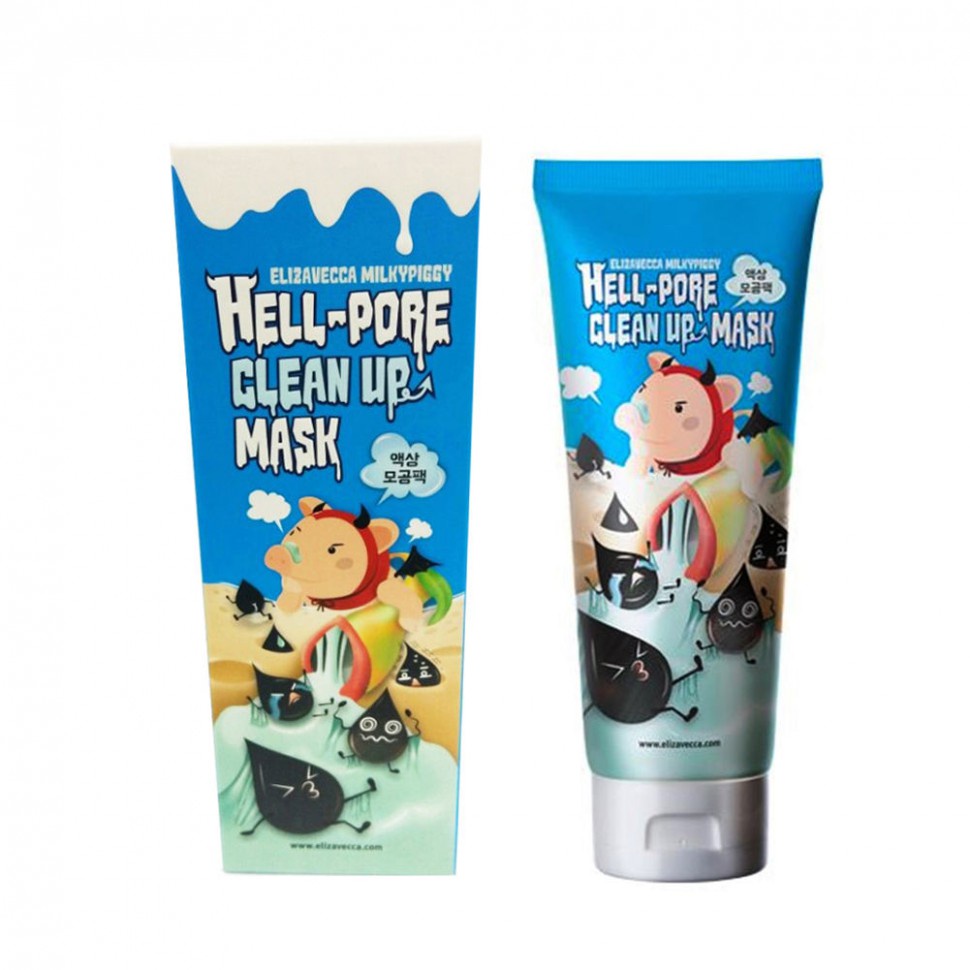 фото Elizavecca Очищающая маска для лица Hell Pore Clean Up Mask