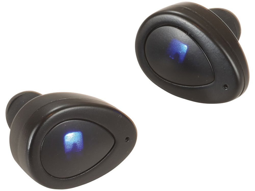 Наушники Avenue Bluetooth® беспроводные с зарядным чехлом, черный