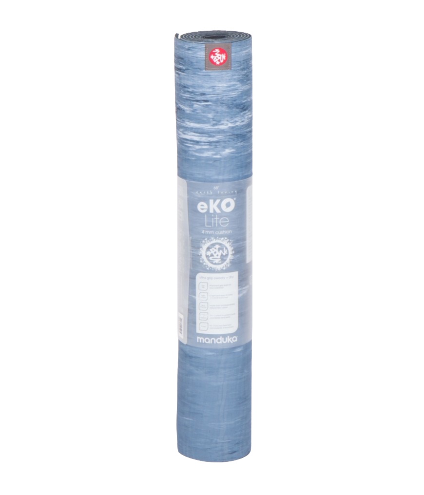 фото Коврик для йоги и фитнеса Manduka Коврик для йоги Manduka EKOlite Ebb, 1347, голубой