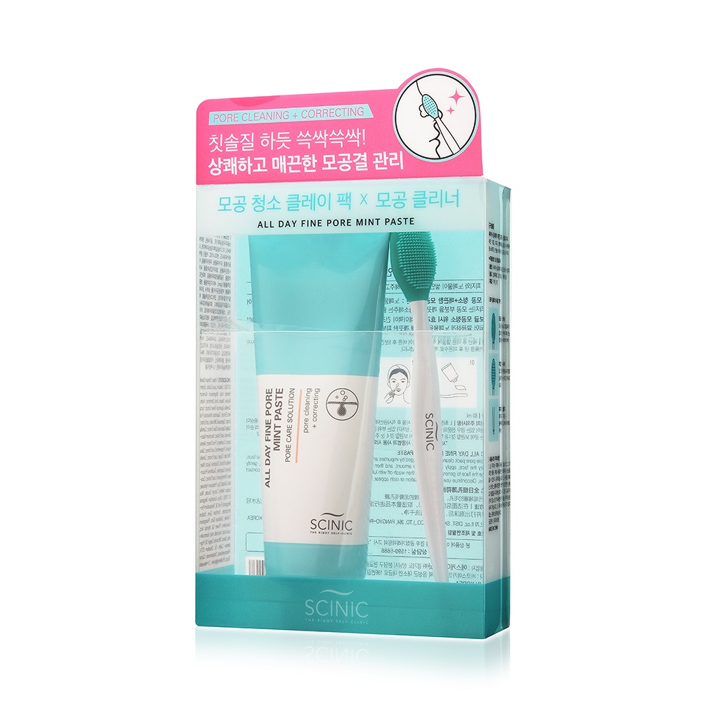 фото Маска-паста SCINIC Scinic All Day Fine Pore Mint Paste глиняная, для очищения пор, 80 мл