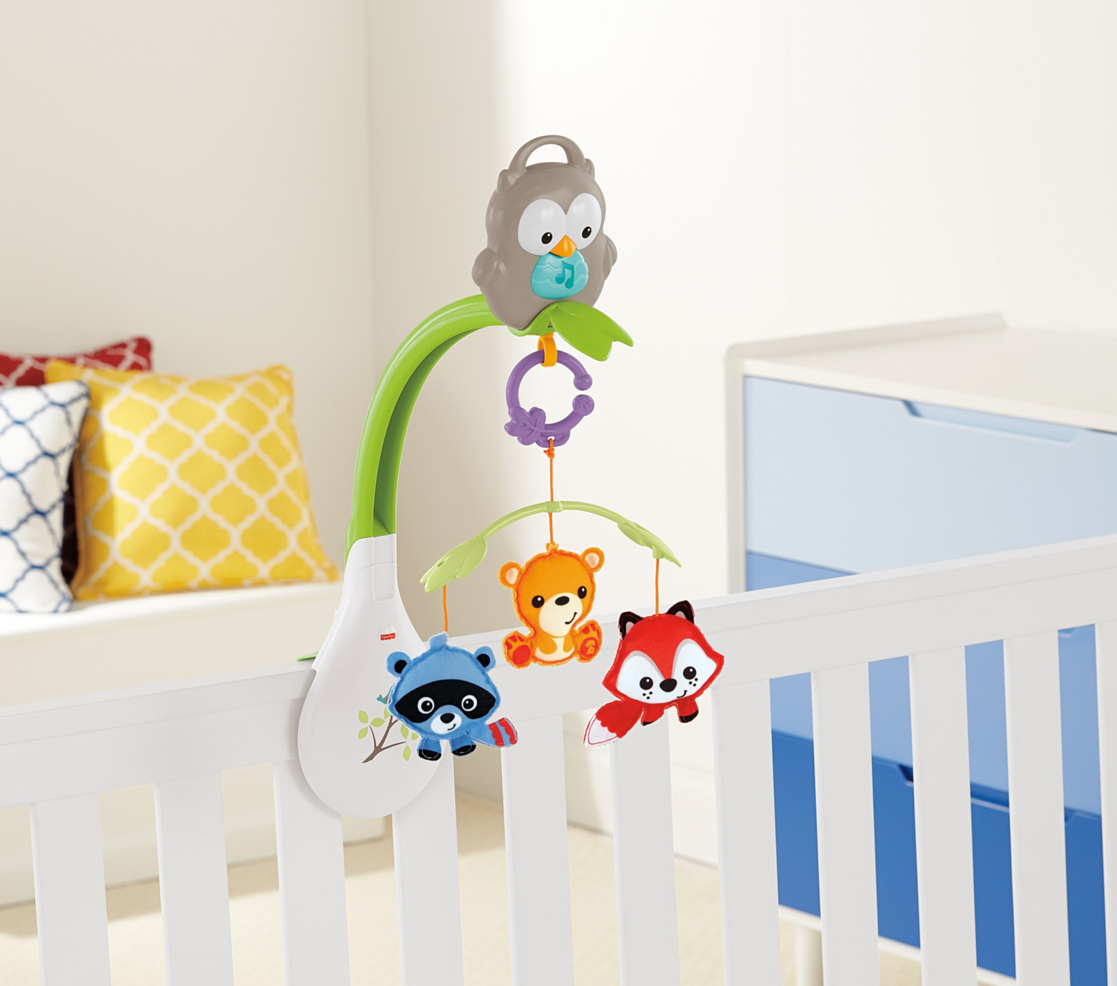 фото Fisher-Price Музыкальный мобиль 3 в 1 Лесные друзья Fisher-price,fisher price