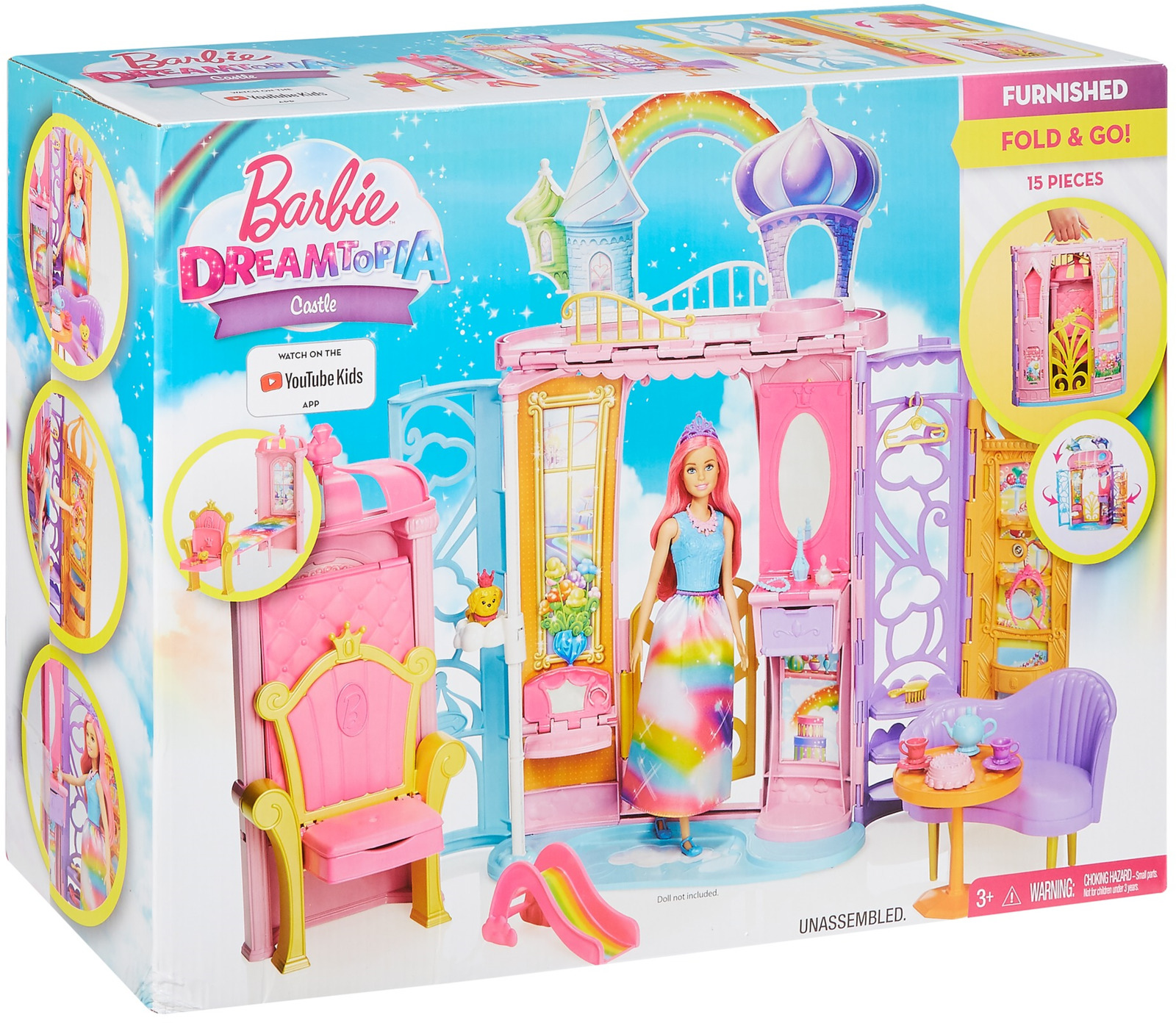 фото Barbie Игровой набор Переносной дворец