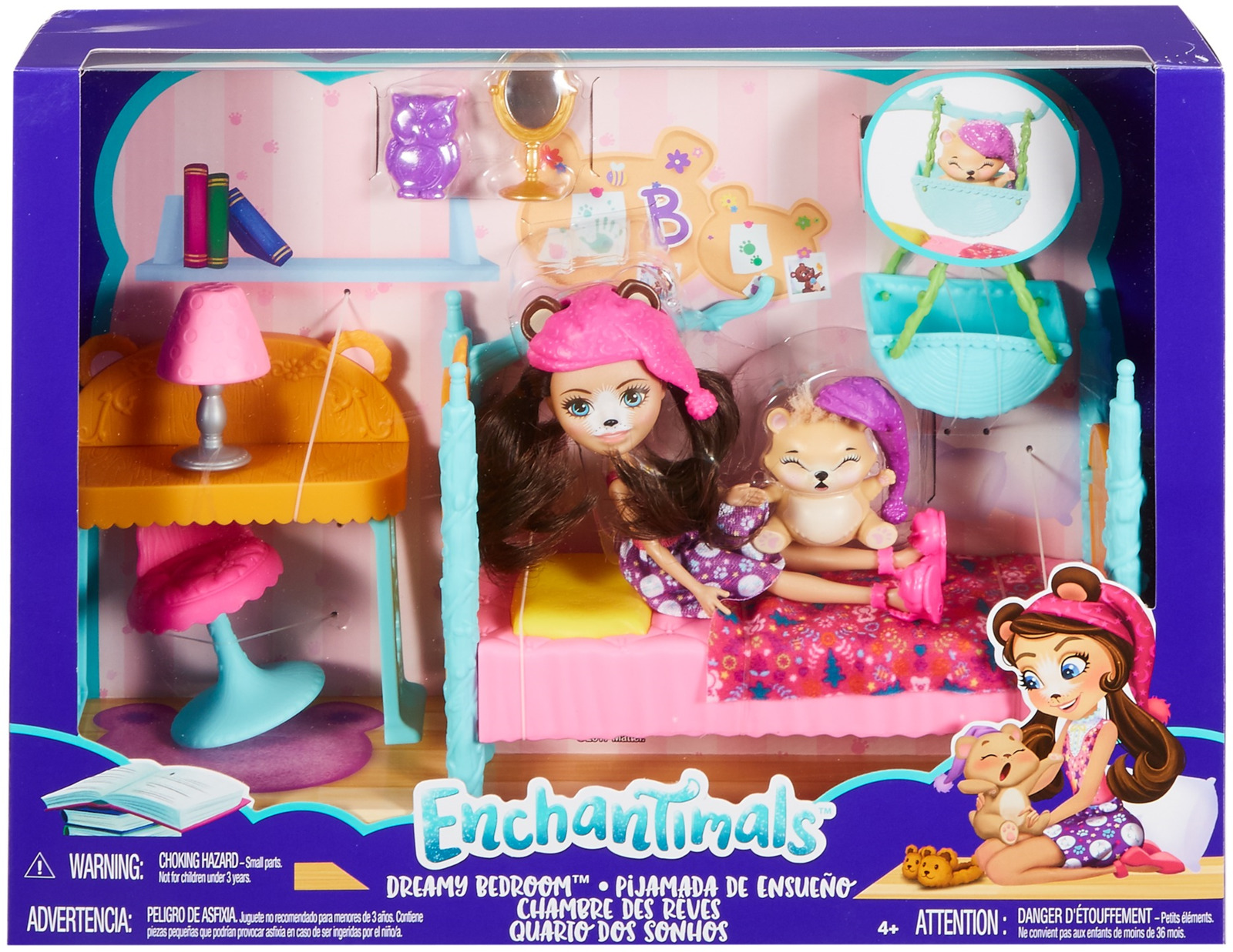 фото Enchantimals Игровой набор с куклой FRH44_FRH46 Enchantimals / энчантималс