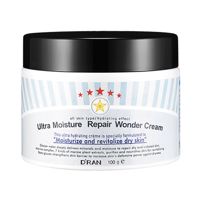 Крем для ухода за кожей D'RAN Ультра Увлажняющий, Восстанавливающий Крем для лица Ultra Moisture Repair Wonder Cream. 100g