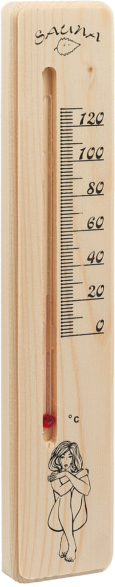 фото Термометр для бани Невский банщик "Сауна леди", жидкостный, 25 х 5 см