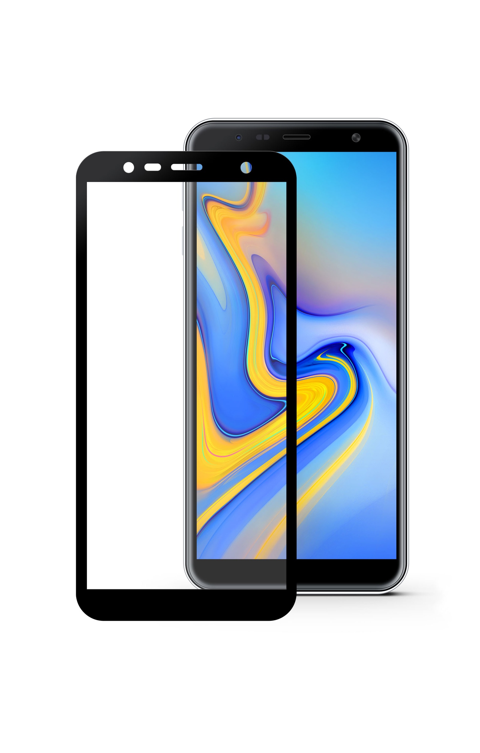 фото Защитное стекло Mobius для Samsung J6 Plus 2018 3D Full Cover (Black)