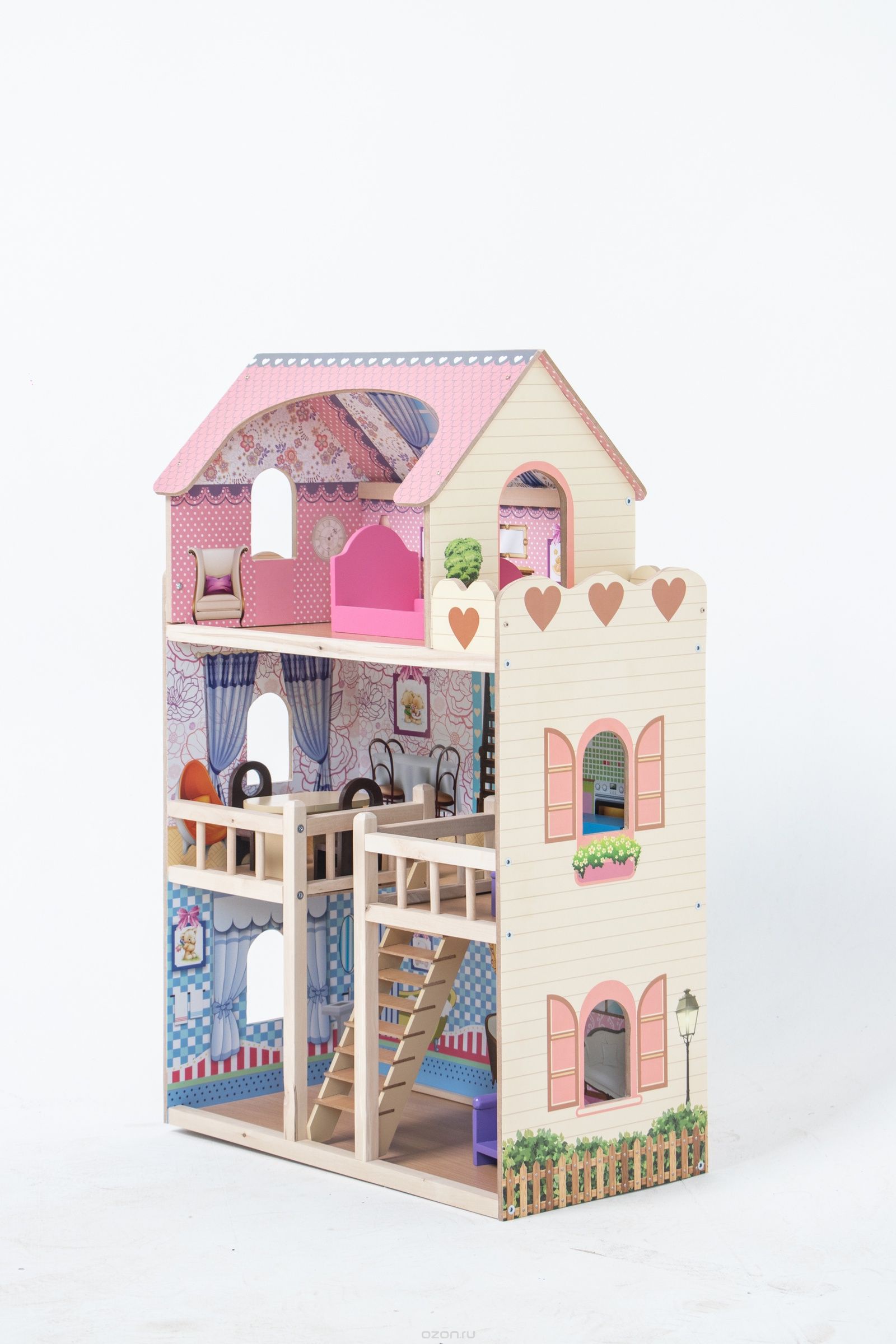 фото Кукольный домик для кукол Новатор "Варя", 4109 Мой дом