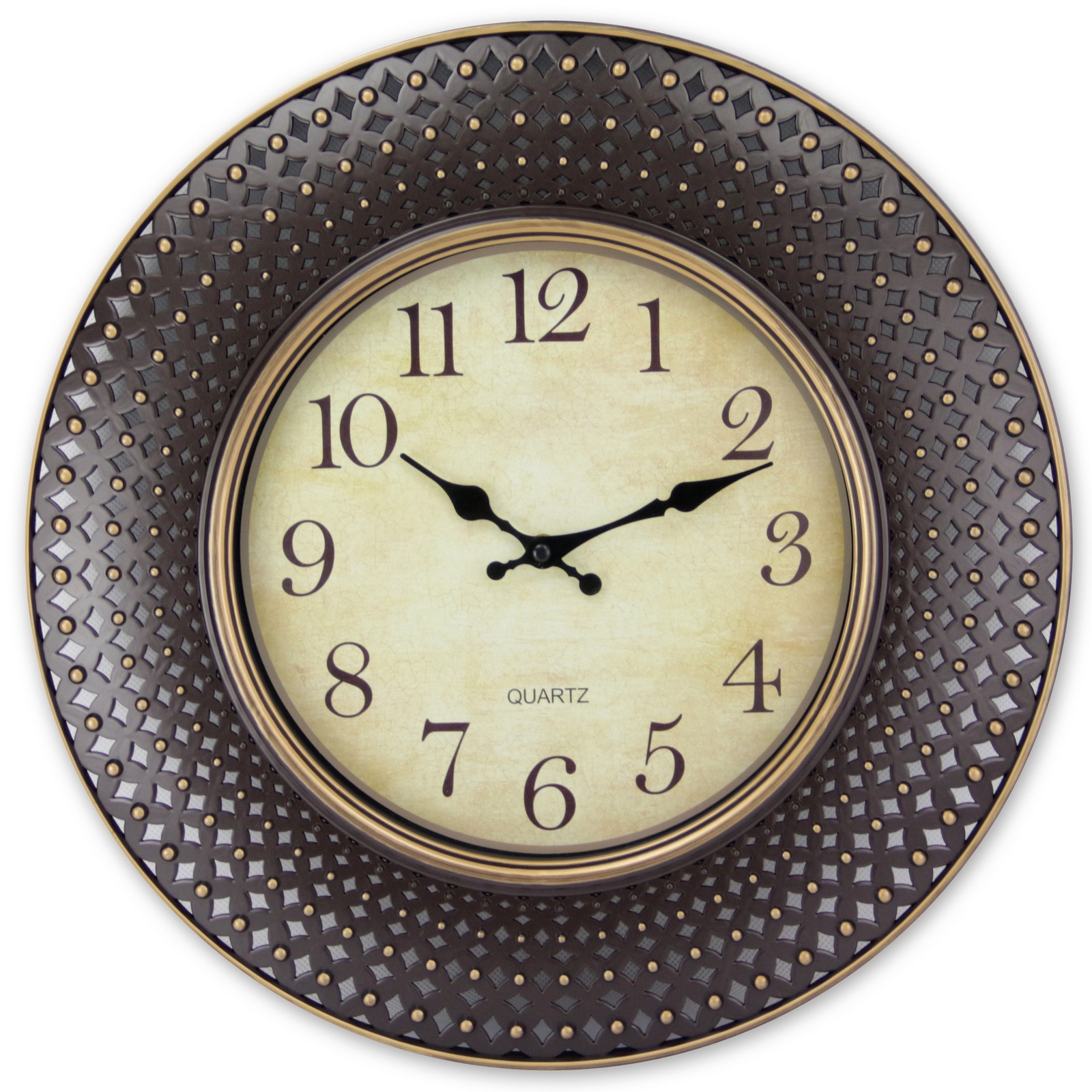 фото Настенные часы Konstant 23, коричневый