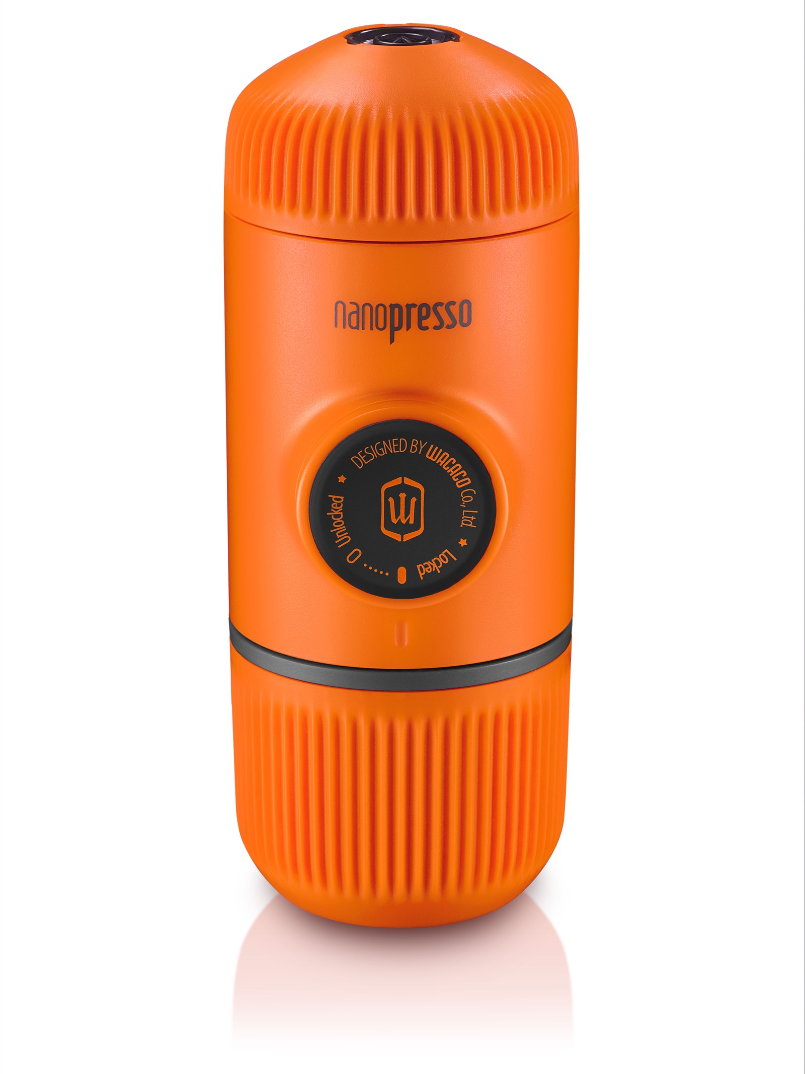 фото Ручная мини-кофемашина Wacaco (NANOPRESSO-ORANGEPATROL), молотый кофе, оранжевый