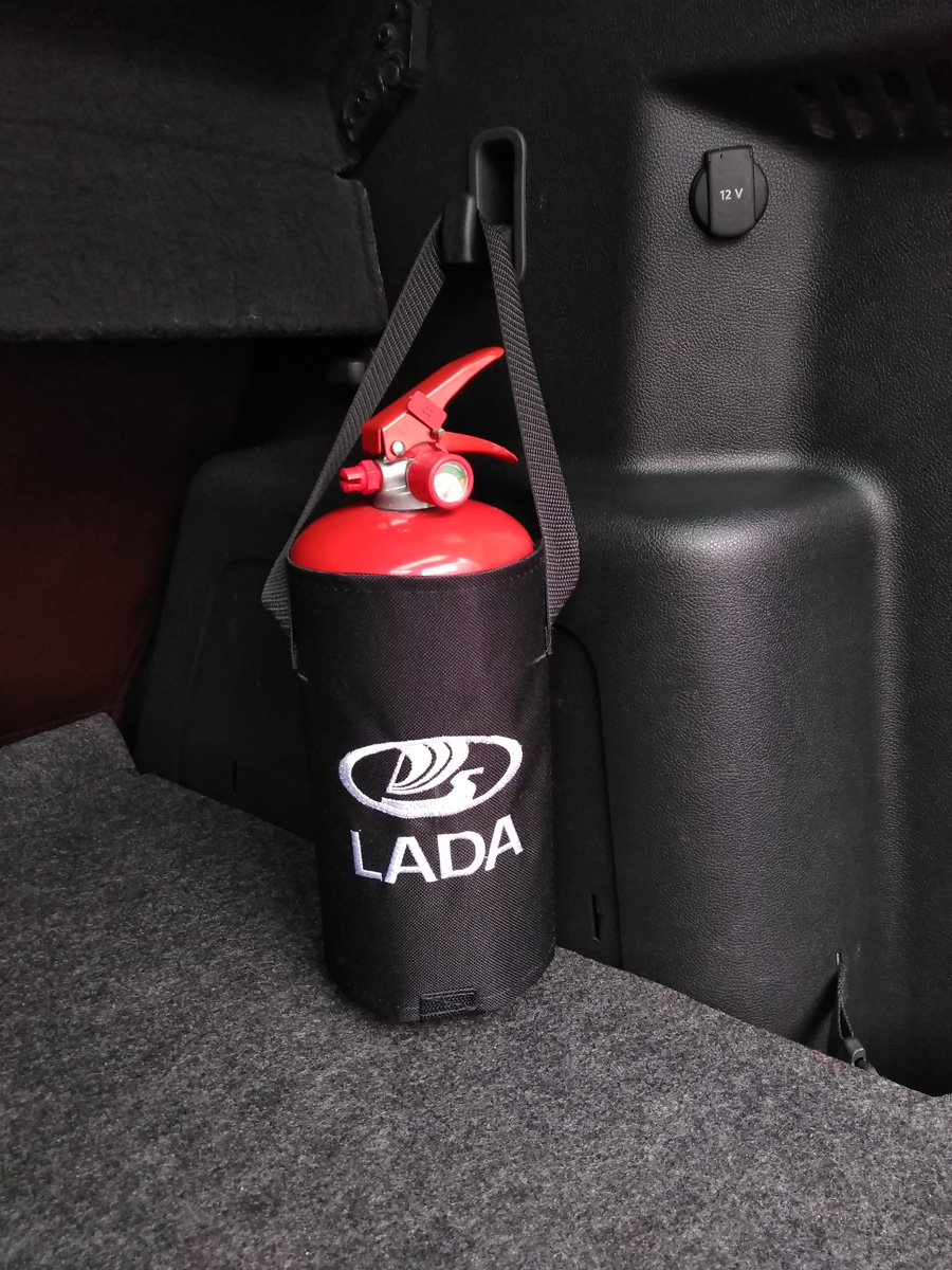 фото Автомобильный огнетушитель Auto Premium с логотипом Lada, 67872