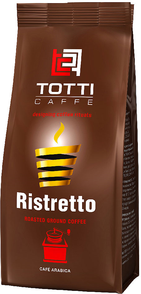 Кофе молотый Totti Caffe Ristretto, 250 г