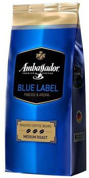 фото Кофе в зернах Ambassador Blue Label, 1 кг