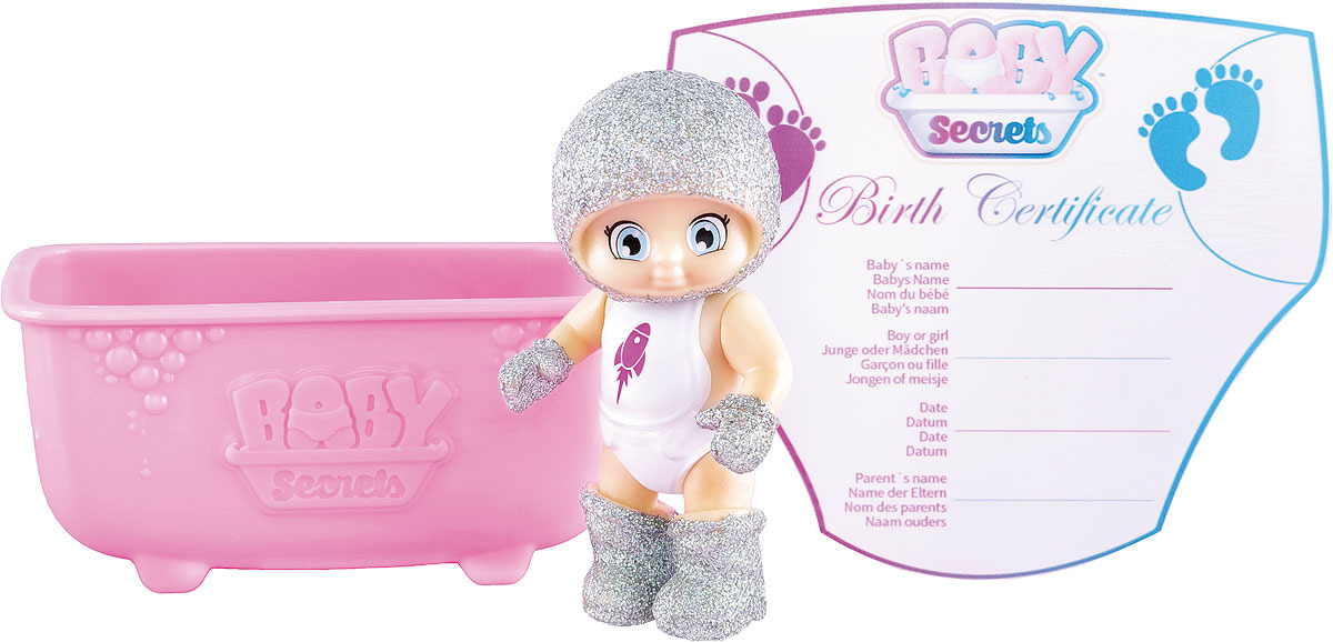 фото Игровой набор с куклой Zapf Creation Baby Secrets "Кукла с ванной", 930-236