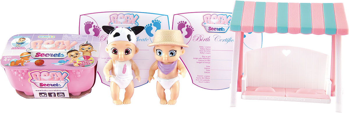 Игровой набор с куклой Zapf Creation Baby Secrets 
